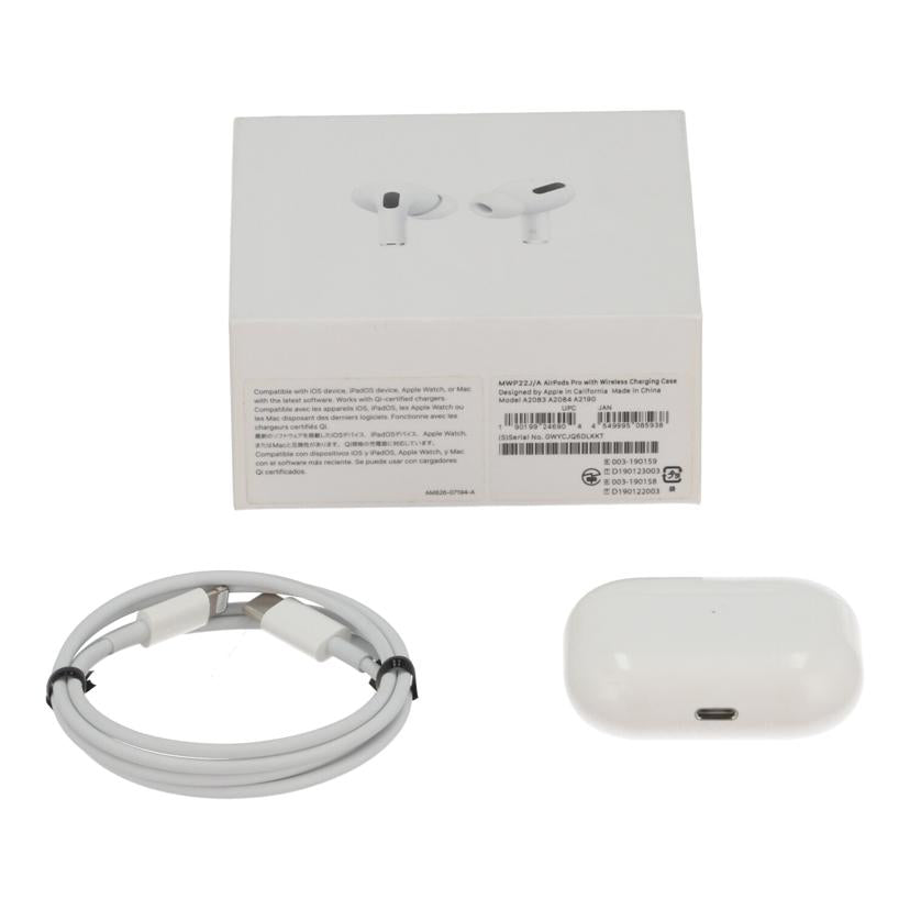 Apple アップル /AirPods Pro(第1世代)/MWP22J/A//GWYCJQ6DLKKT/Bランク/69