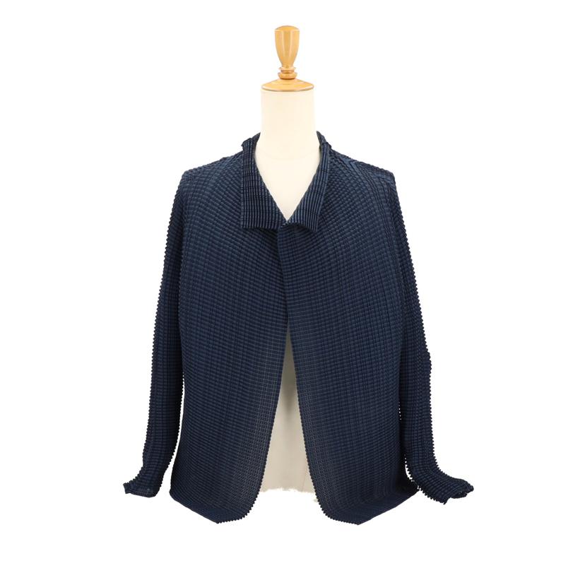 ISSEY MIYAKE/WOOLY PLEATS 68 カーディガン/IM63FJ403//サイズ:2/Aランク/91
