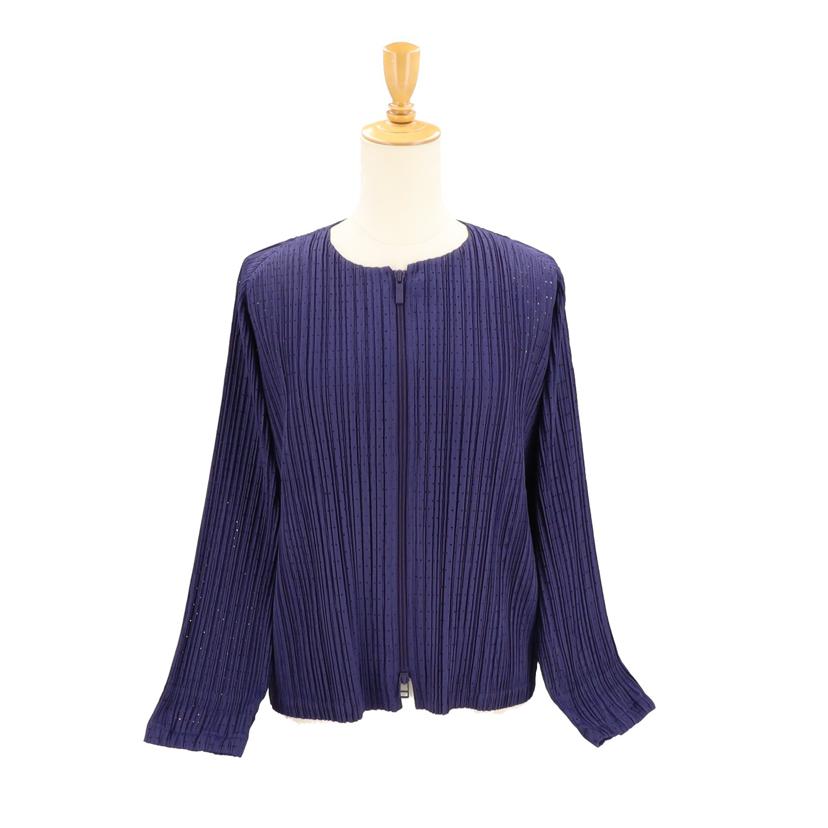 ISSEY MIYAKE/PLEATS PLEASE メッシュカーディガン/PP61JC532//サイズ:3/Aランク/91
