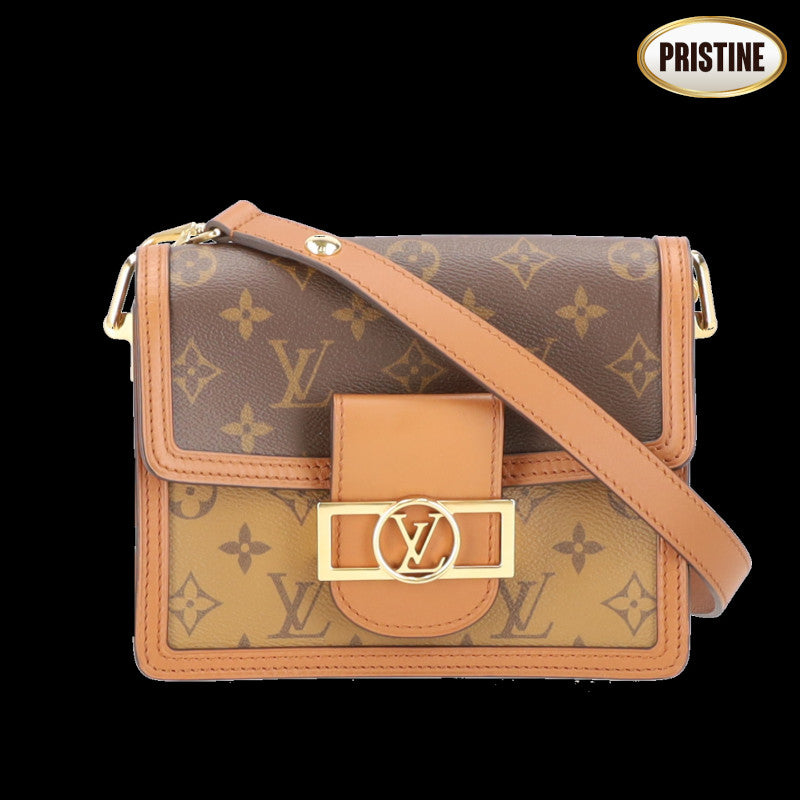 LOUIS VUITTON ルイ・ヴィトン/ドーフィーヌミニ/モノグラム・リバース/M45959//RFI*/SAランク/75