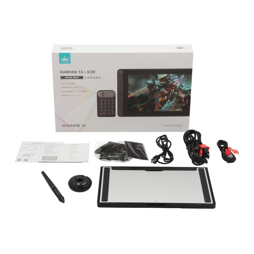 HUION フイオン /液晶ペンタブレット/KAMVAS13+K20//DCDE7SH00100/ABランク/75