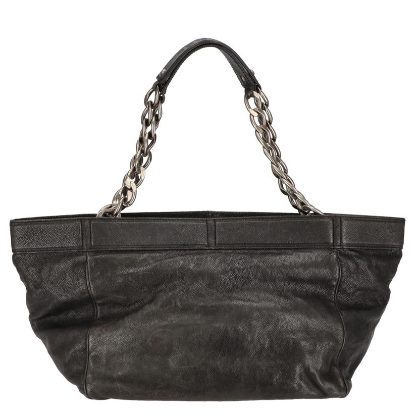 CHANEL シャネル/キャビアスキン/ココマークチェーントートバッグ//110*****/Bランク/91