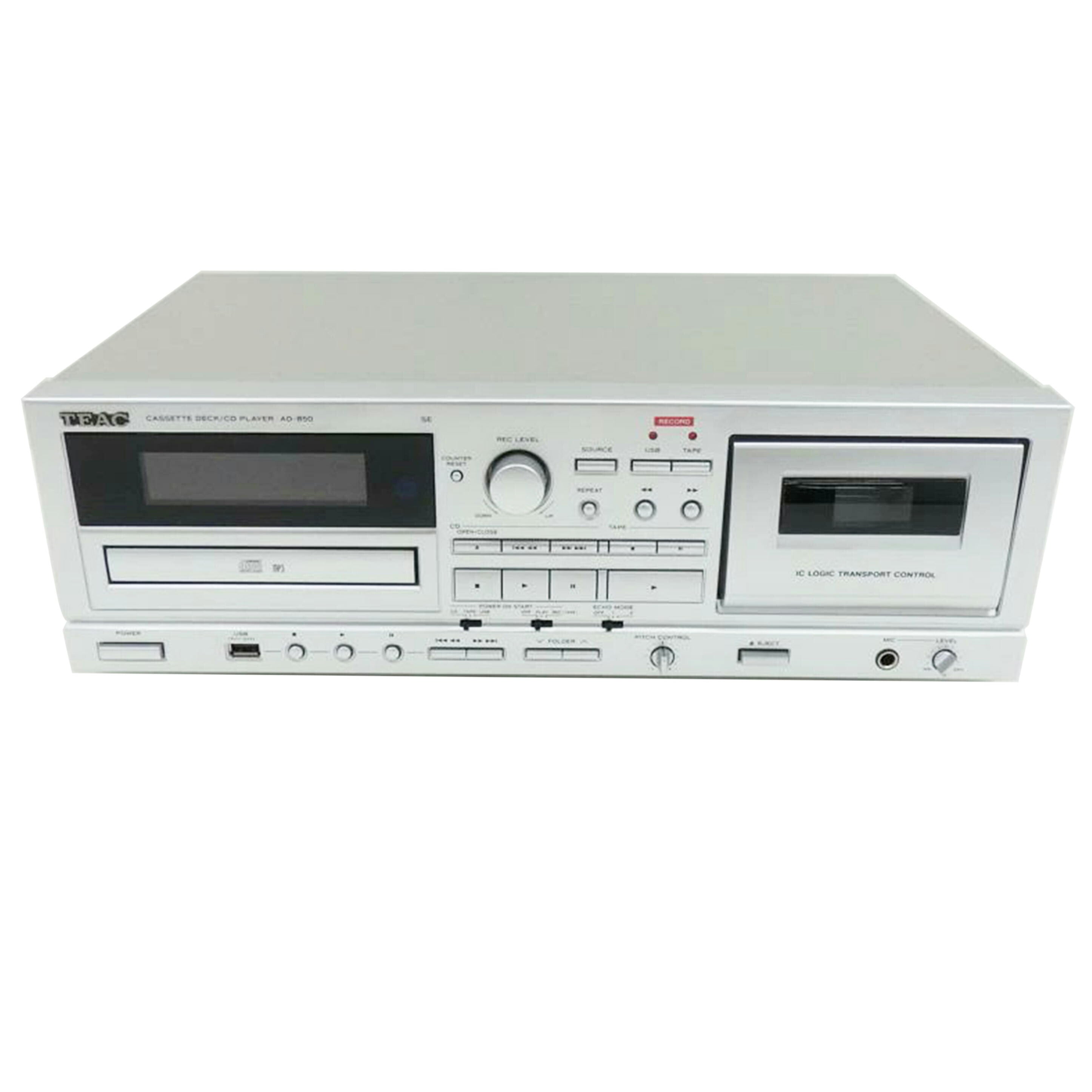 TEAC/カセットデッキ/CDプレーヤー/AD-850//ABランク/77