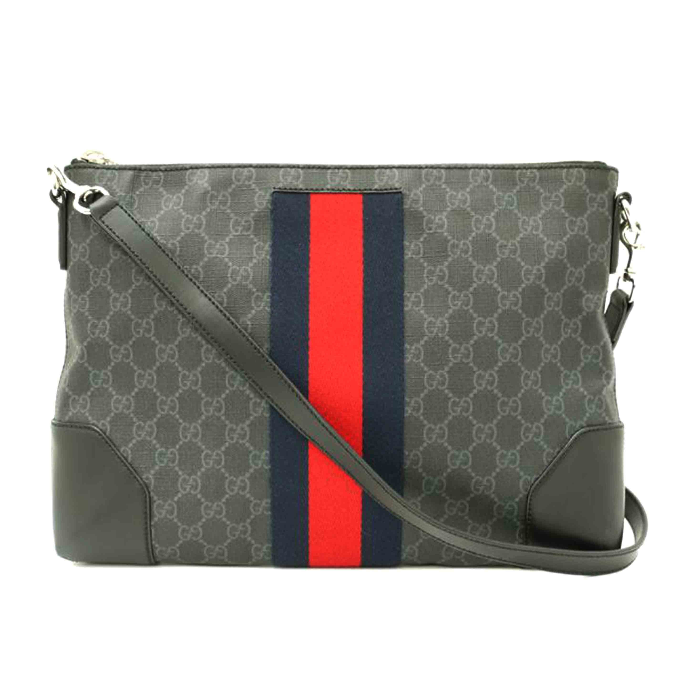 GUCCI/GGスプリームショルダー/ブラック/474139//213***/Aランク/69