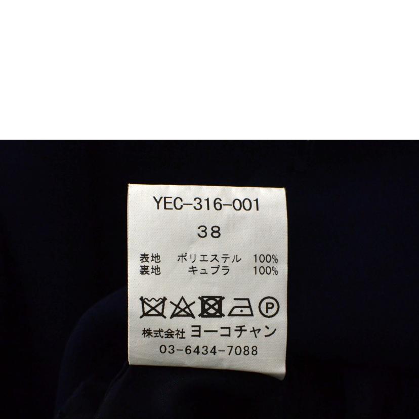 YOKO CHAN ヨーコチャン/ノーカラーコート/YEC-316-001//Aランク/75