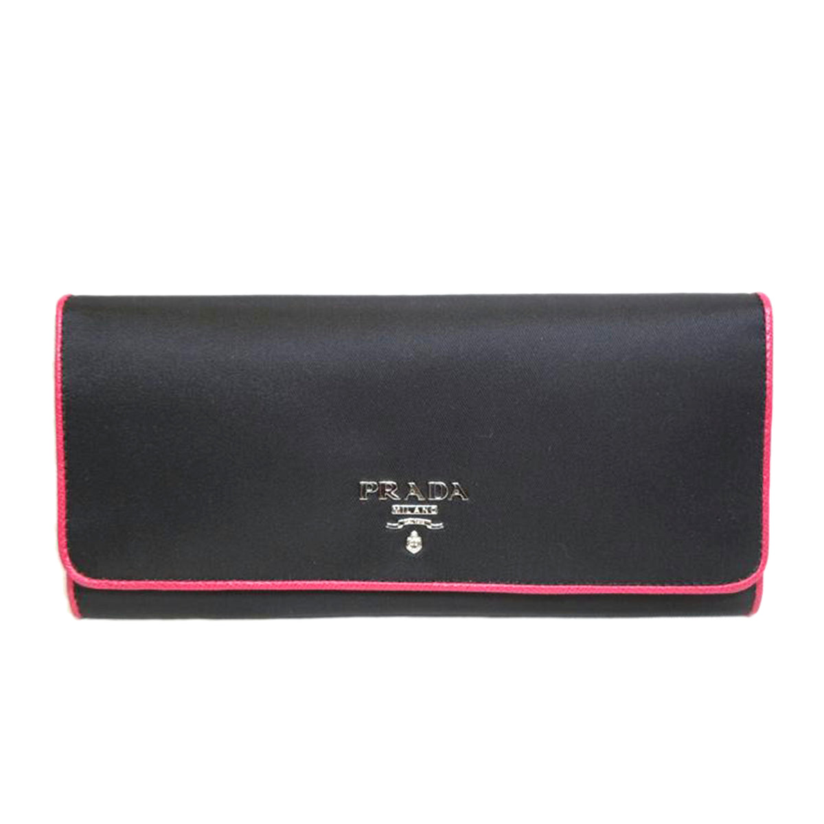 PRADA/ナイロンサフィアーノレザー/ロングフラップウォレット/1M1132//164/Aランク/92