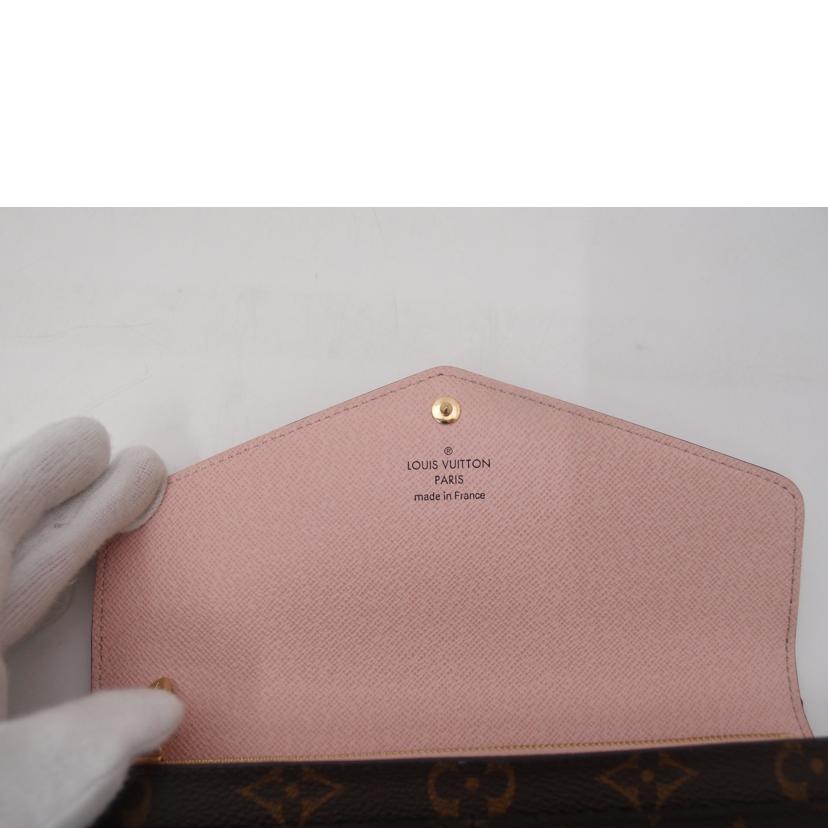 LOUIS VUITTON ルイヴィトン/ポルトフォイユサラ/モノグラム/ローズバレリーヌ/M62235//RFI****/Aランク/69