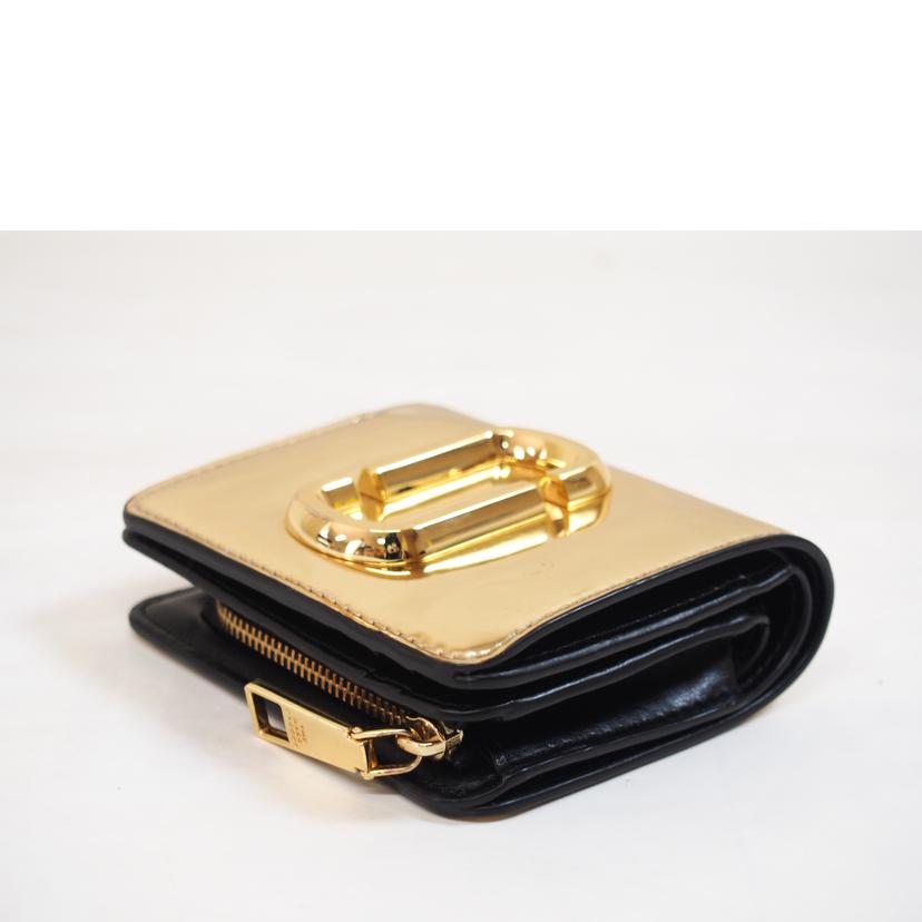 MARC JACOBS マークジェイコブス/スナップショットミラーコンパクトウォレット//Bランク/71