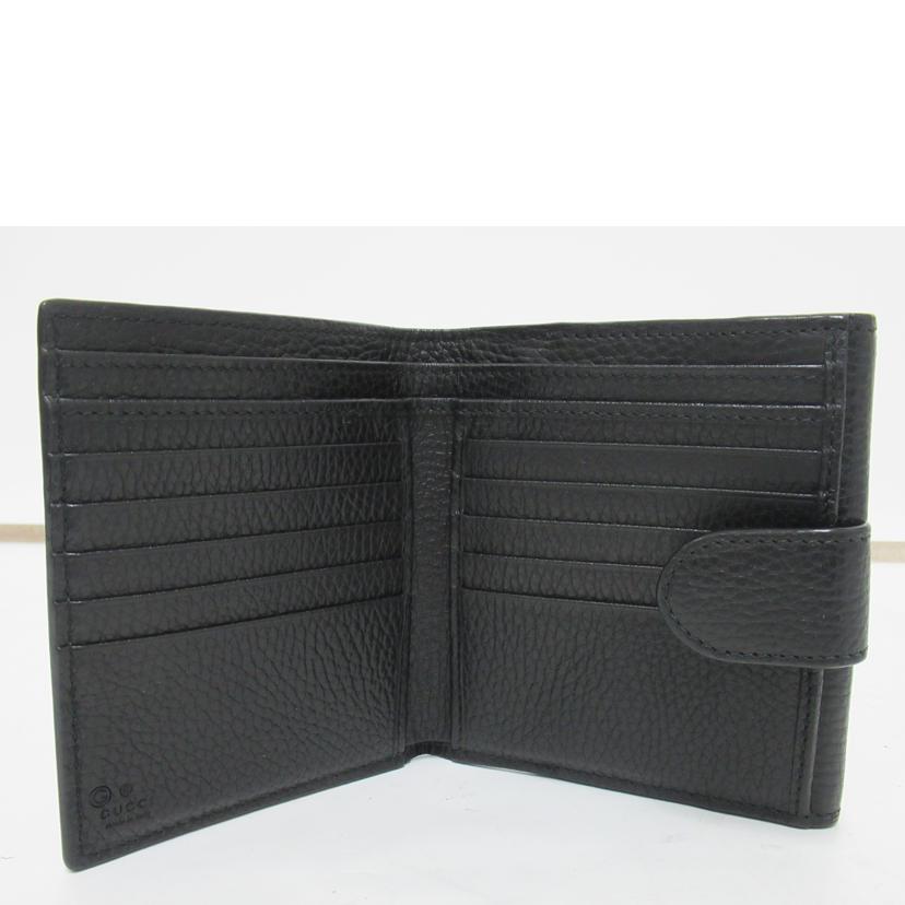 GUCCI/二つ折り財布/インターロッキングG/598167//114*/Bランク/63