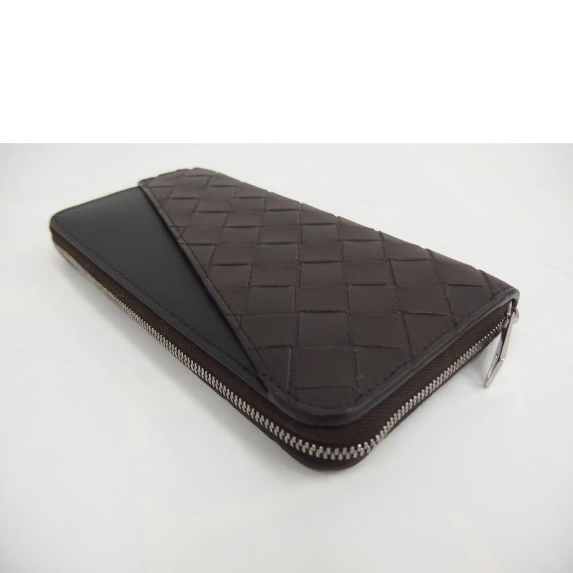 BOTTEGA ボッテガ/イントレチャートラウンドファスナー/639856-VCPQ7/2138//Aランク/82