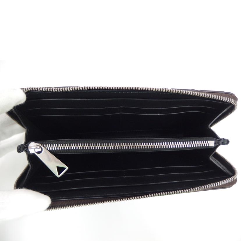 BOTTEGA ボッテガ/イントレチャートラウンドファスナー/639856-VCPQ7/2138//Aランク/82