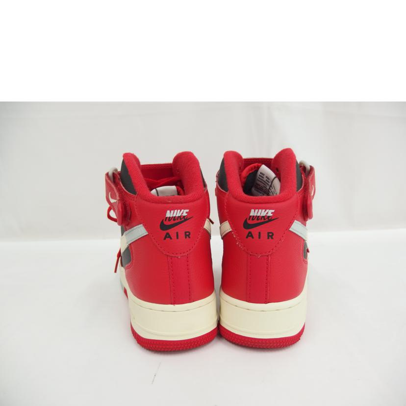 NIKE ナイキ/AIR FORCE1 MID SPlit Black/Red/DZ2554-001//BCランク/82