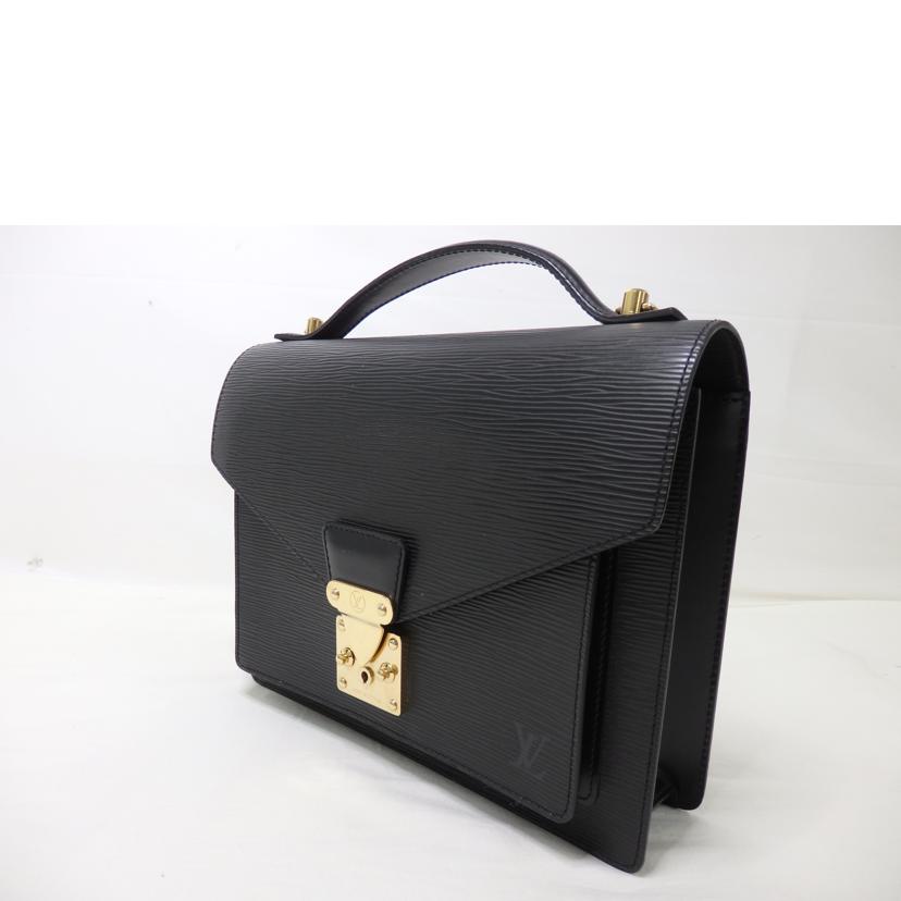 LV ルイヴィトン/モンソー/エピ/ノワール/M52122//SR0***/Aランク/84