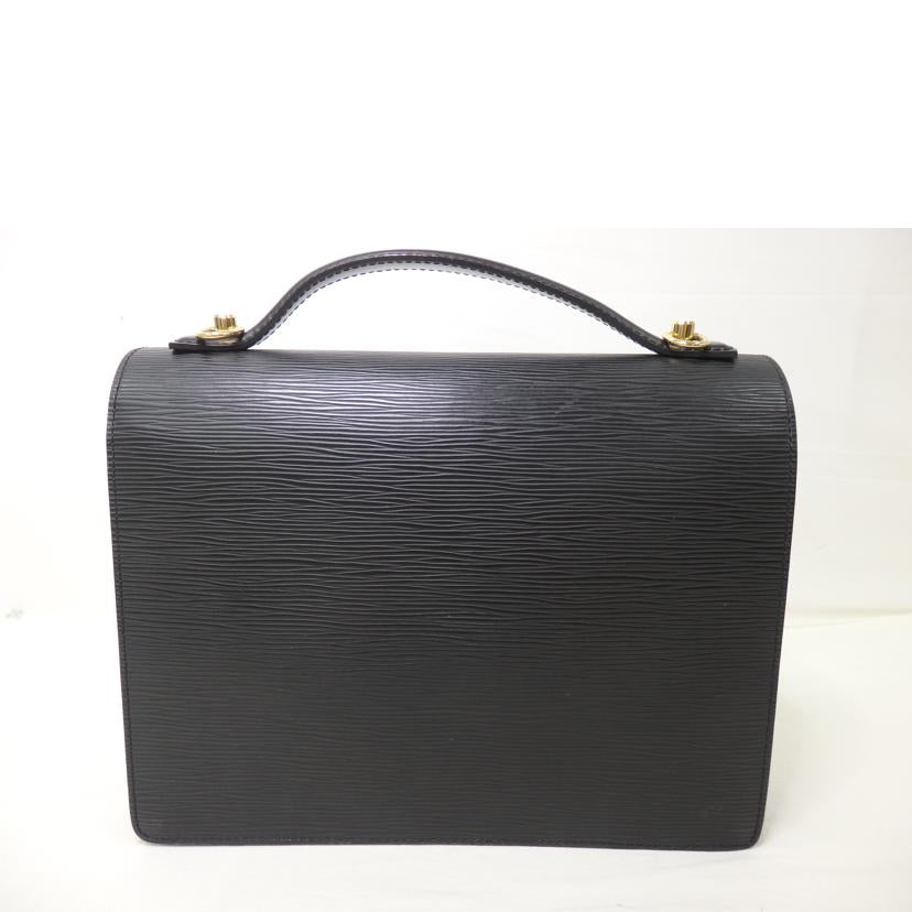 LV ルイヴィトン/モンソー/エピ/ノワール/M52122//SR0***/Aランク/84