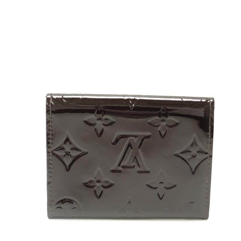 LOUIS VUITTON ルイヴィトン/アンヴェロップカルトドゥヴィジット/ヴェルニ/アマラント/M91409//CA2***/Aランク/69