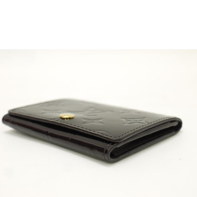 LOUIS VUITTON ルイヴィトン/アンヴェロップカルトドゥヴィジット/ヴェルニ/アマラント/M91409//CA2***/Aランク/69