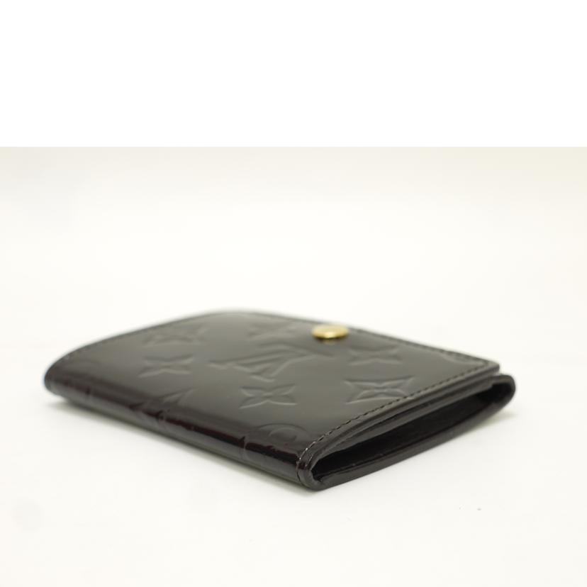 LOUIS VUITTON ルイヴィトン/アンヴェロップカルトドゥヴィジット/ヴェルニ/アマラント/M91409//CA2***/Aランク/69