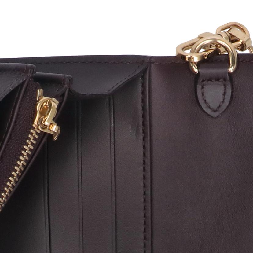 LOUIS VUITTON ルイヴィトン/ポルトフォイユ・サラチェーン/ヴェルニ/アマラント/M90088//TN0***/Bランク/01