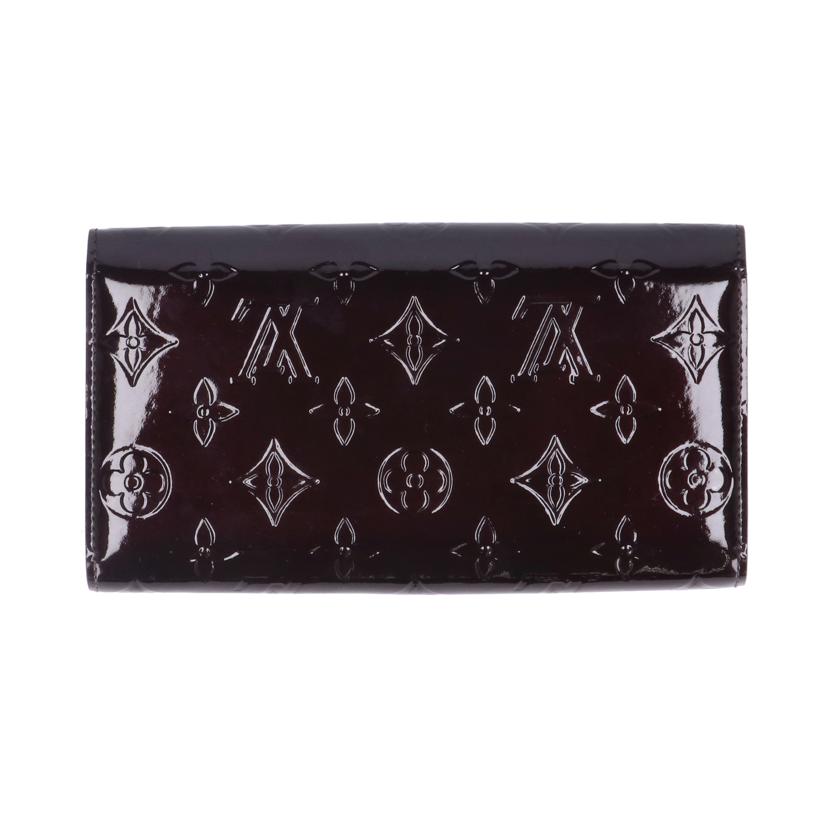 LOUIS VUITTON ルイヴィトン/ポルトフォイユ・サラチェーン/ヴェルニ/アマラント/M90088//TN0***/Bランク/01