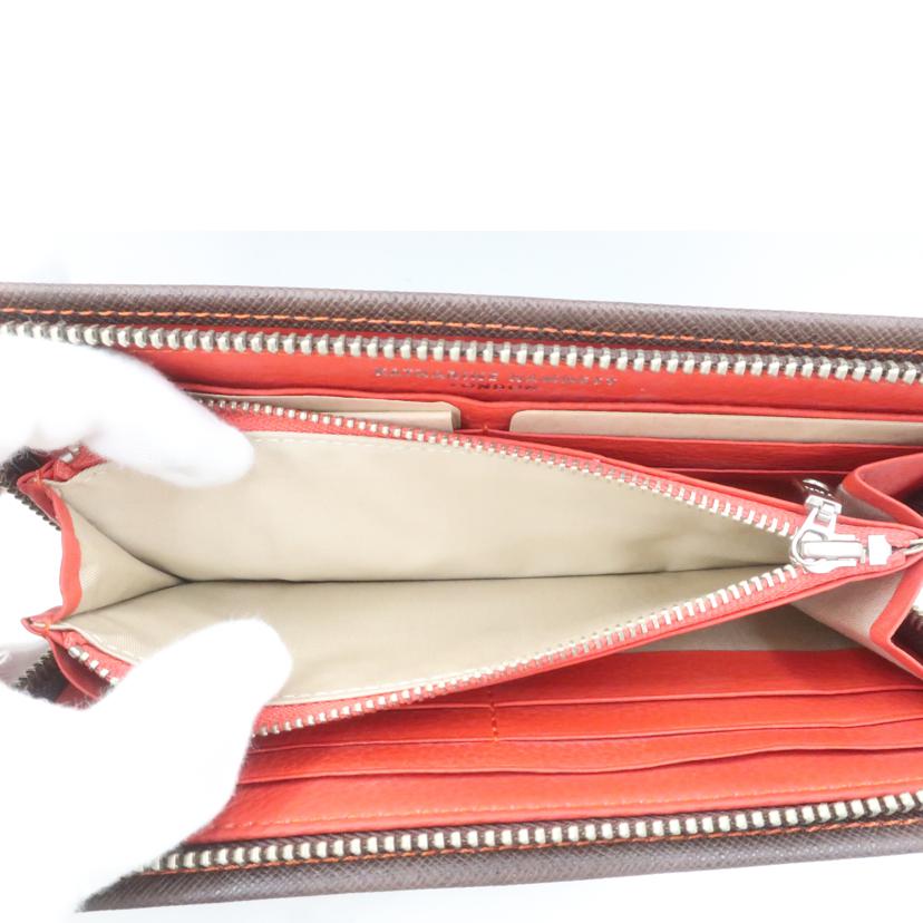 KATHARINE HAMNETT キャサリン・ハムネット/長財布 ブラウン//SAランク/65