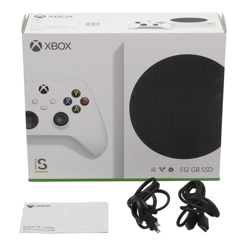 Microsoft マイクロソフト /XBOX S-SERIES 512GB/RRS-00015//043603243117/Bランク/77