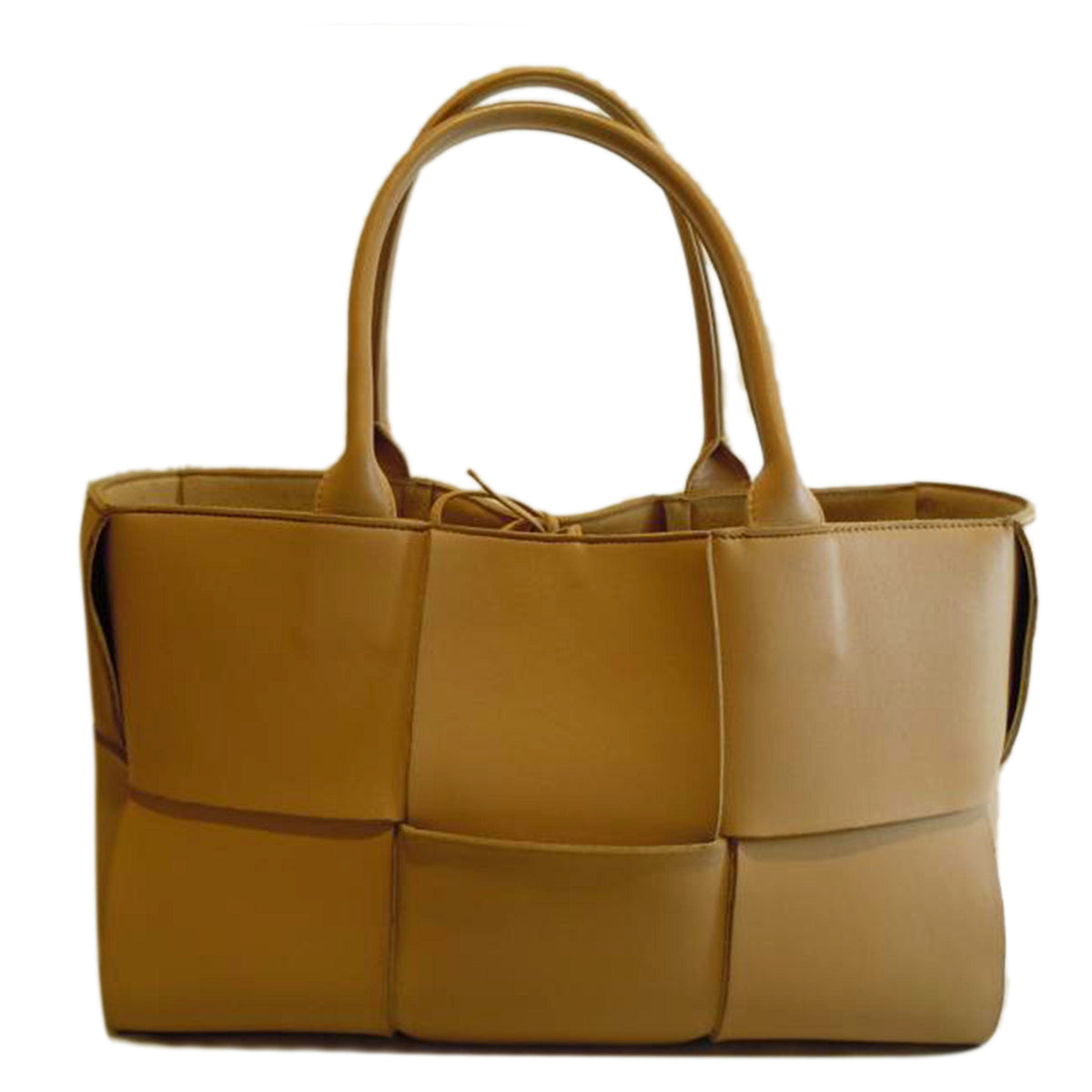 BOTTEGA VENETA ボッテガヴェベタ/アルコトートマキシイントレチャート/ベージュ/ポーチ付/609175 VCQC2//B09*******/ABランク/92