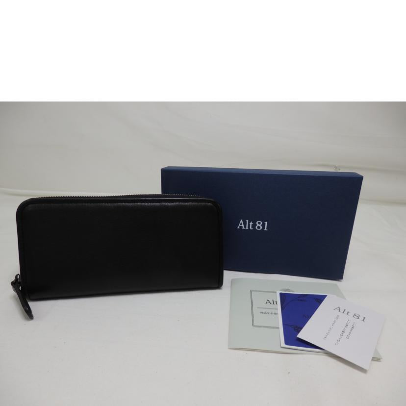 Alt81 オルト81/Alt 81 メンズ 長財布 黒//ABランク/84