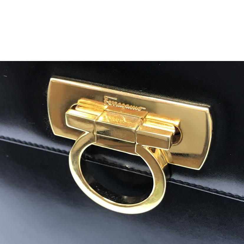 FERRAGAMO フェラガモ/ガンチーニ 2WAYハンドバック/E210536//Bランク/51