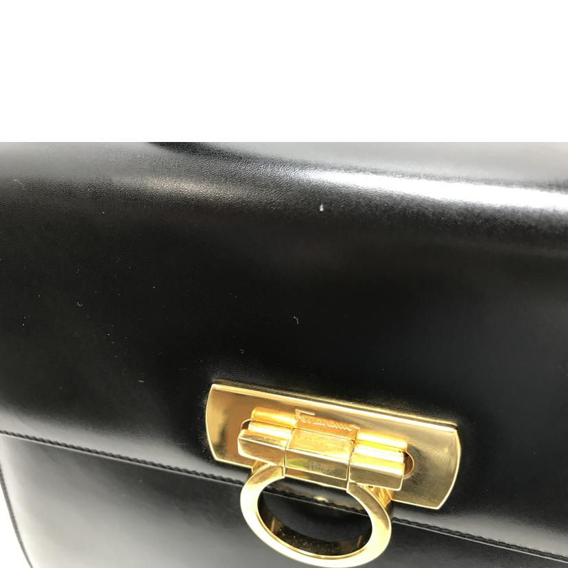 FERRAGAMO フェラガモ/ガンチーニ 2WAYハンドバック/E210536//Bランク/51