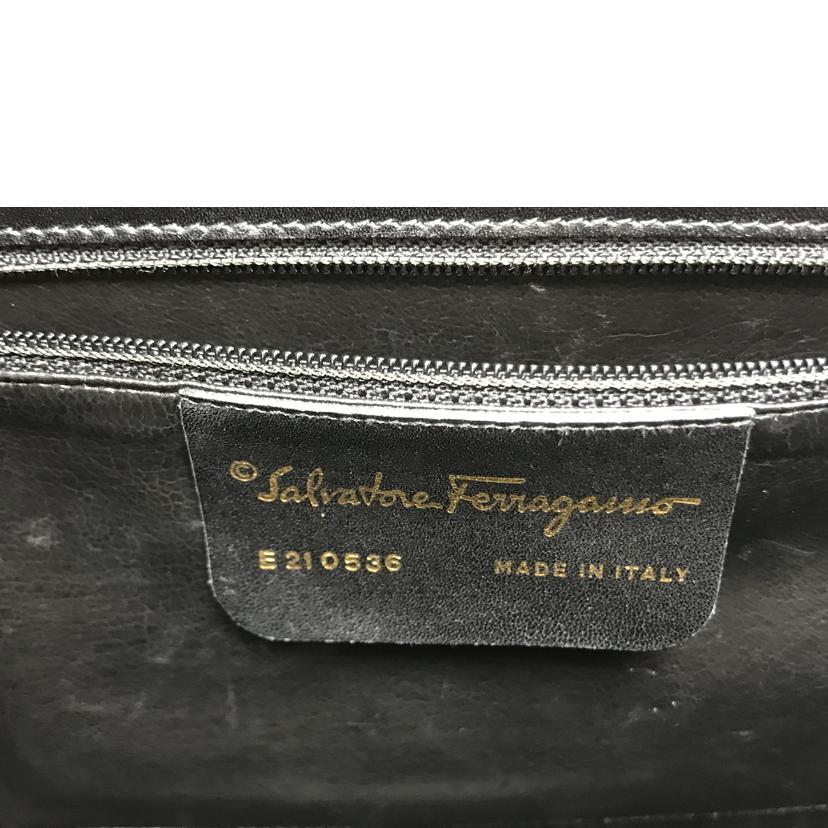 FERRAGAMO フェラガモ/ガンチーニ 2WAYハンドバック/E210536//Bランク/51