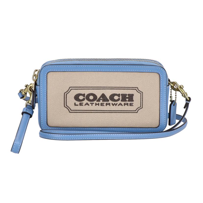 COACH コーチ/キラ クロスボディ ナチュラル キャンバス ブルー/CI026//M22**/Aランク/01