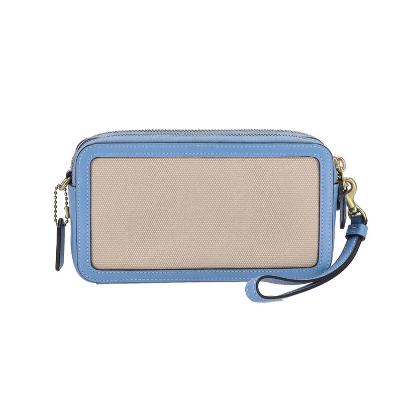 COACH コーチ/キラ クロスボディ ナチュラル キャンバス ブルー/CI026//M22**/Aランク/01