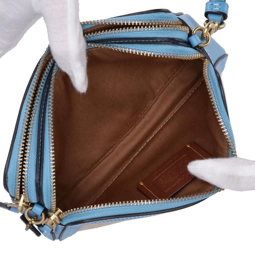 COACH コーチ/キラ クロスボディ ナチュラル キャンバス ブルー/CI026//M22**/Aランク/01