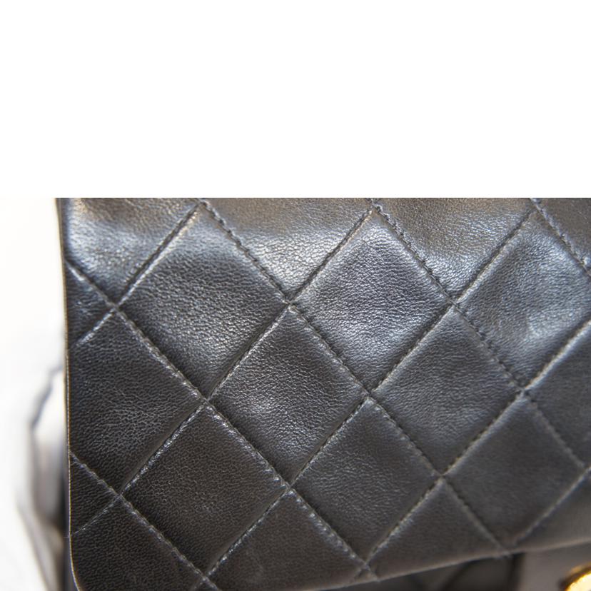CHANEL シャネル/Wフラップラムスキンマトラッセチェーンショルダー//408****/Aランク/92