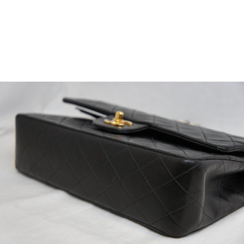 CHANEL シャネル/Wフラップラムスキンマトラッセチェーンショルダー//408****/Aランク/92