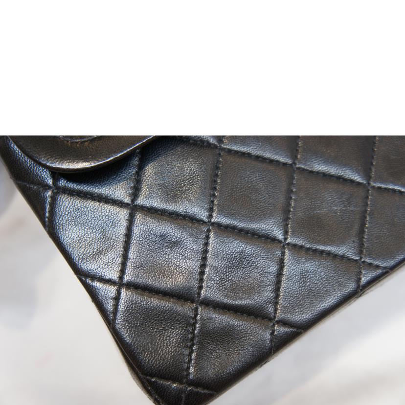 CHANEL シャネル/Wフラップラムスキンマトラッセチェーンショルダー//408****/Aランク/92