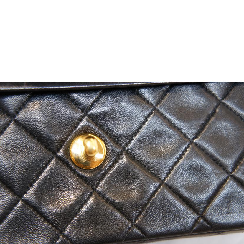 CHANEL シャネル/Wフラップラムスキンマトラッセチェーンショルダー//408****/Aランク/92