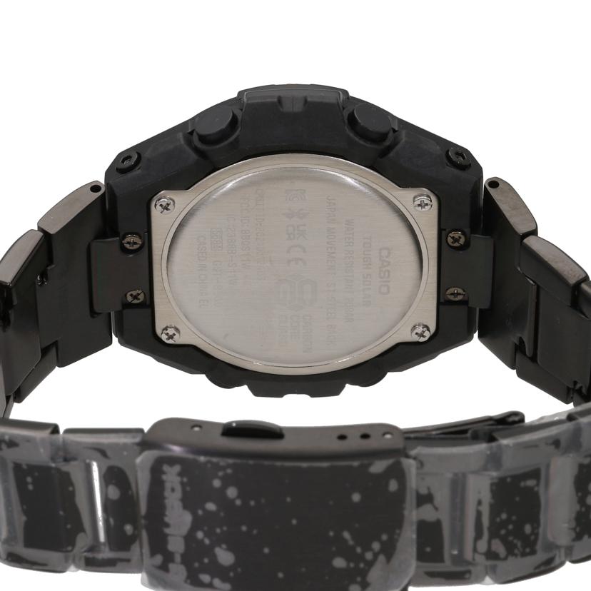 CASIO カシオ/G-SHOCK/G-STEEL/タフソーラー×スマホリンク/GST-B500BD-1A9DR//568*/SAランク/22
