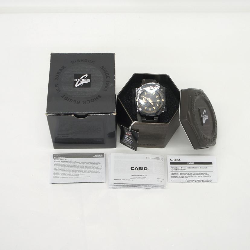CASIO カシオ/G-SHOCK/G-STEEL/タフソーラー×スマホリンク/GST-B500BD-1A9DR//568*/SAランク/22