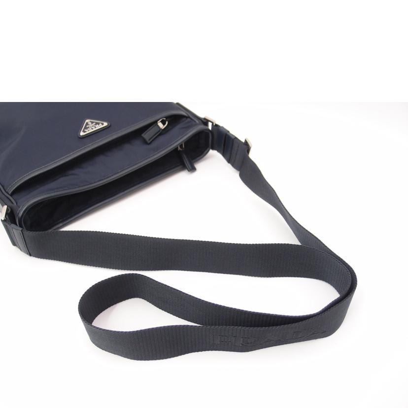 PRADA プラダ/テスートショルダー/ネイビー/2VH797//8C/Aランク/69