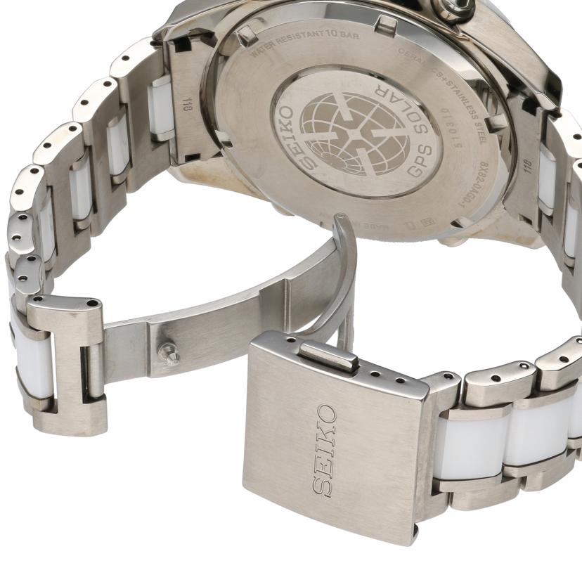 SEIKO セイコー/アストロン・8Xシリーズ/SS×セラミック/GPSソーラー/SBXB027//510***/Aランク/22