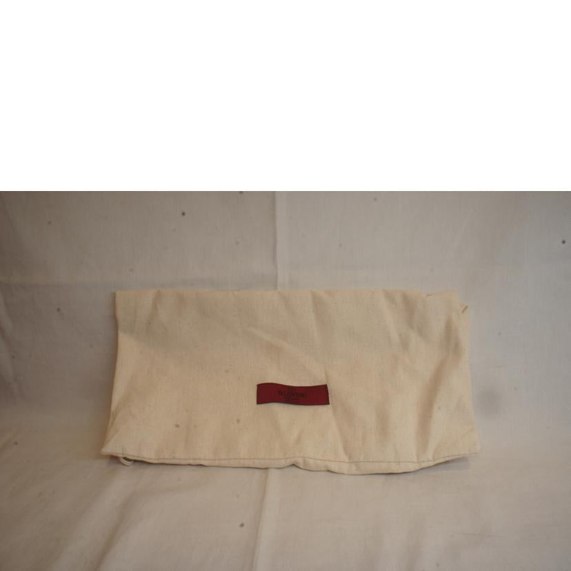 VALNTINO ヴァレンティノ/ロックスタッズ2WAYショルダーレッド//Aランク/92