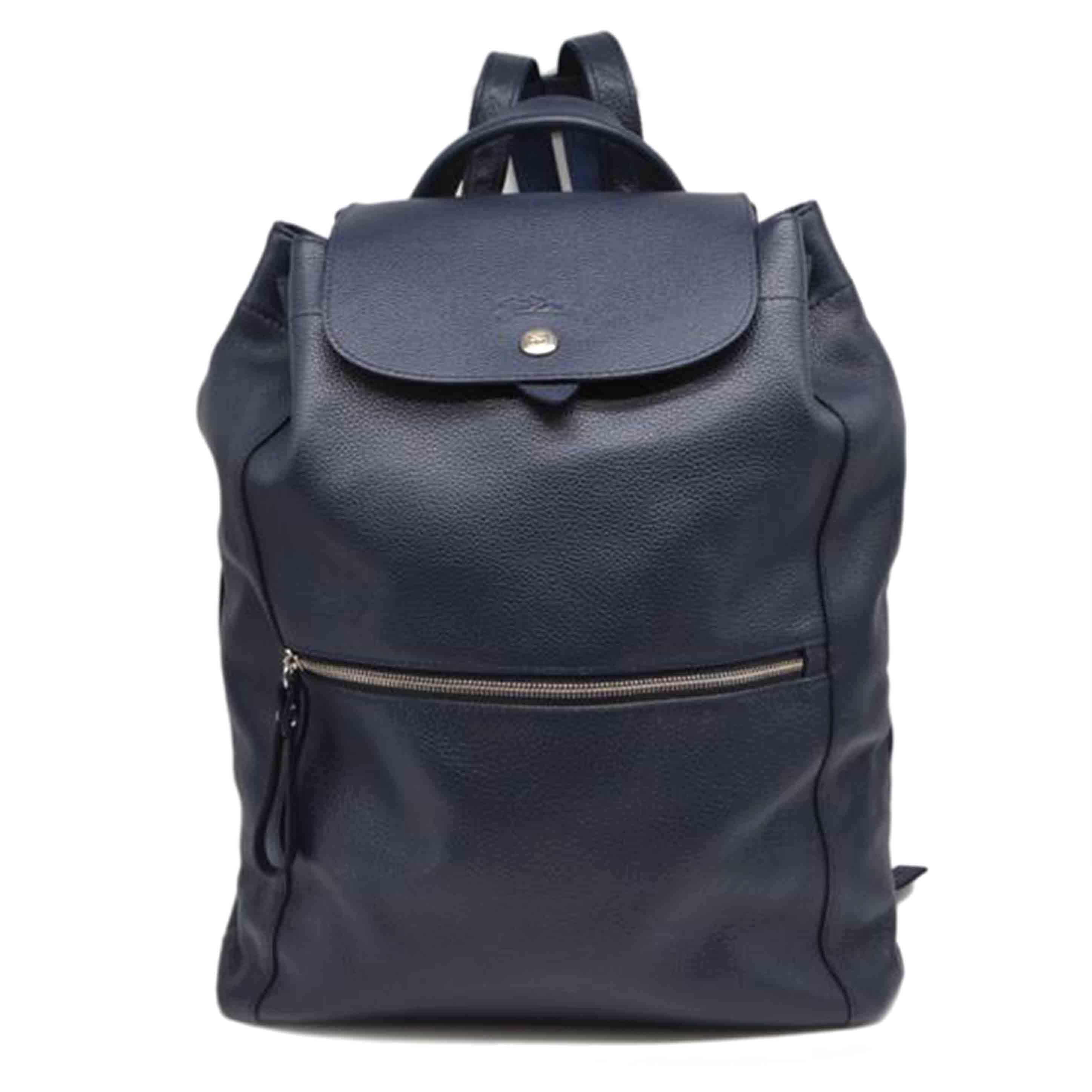 LONG CHAMP ロンシャン/ル・フローネ バックパック/ネイビー/1550 021 556//Aランク/89