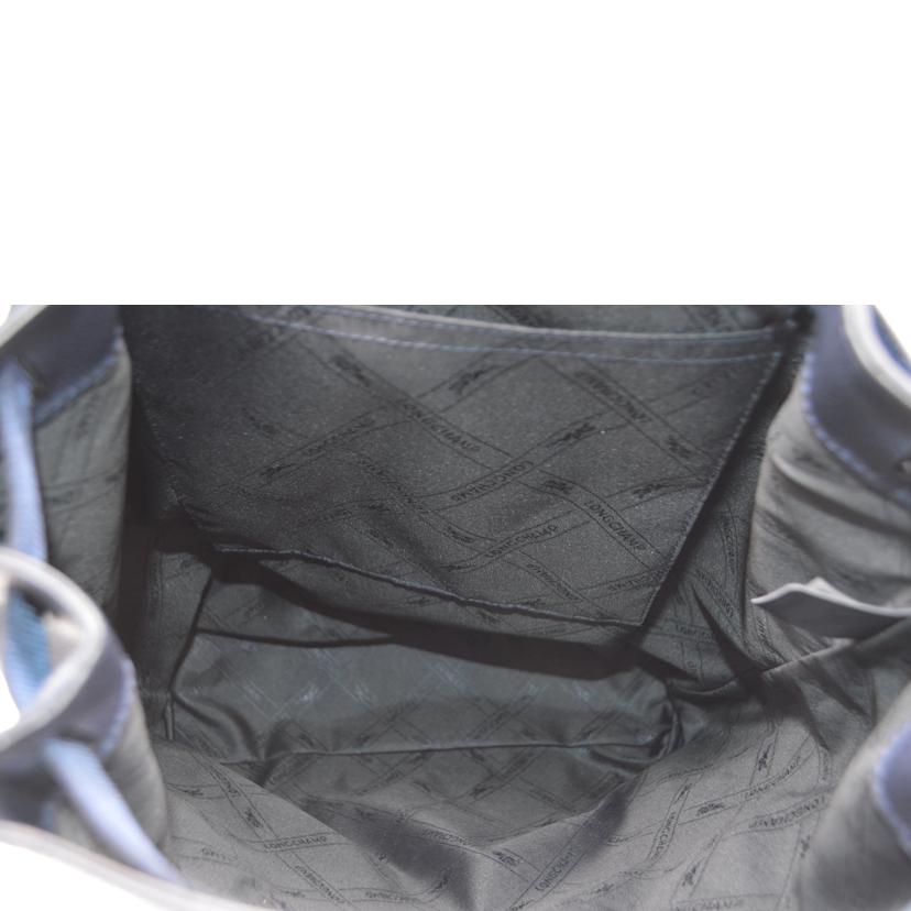 LONG CHAMP ロンシャン/ル・フローネ バックパック/ネイビー/1550 021 556//Aランク/89