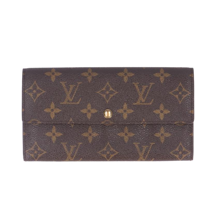 LOUIS VUITTON ルイヴィトン/ポルトモネ・クレディ/モノグラム/M61725//TH1***/ABランク/01