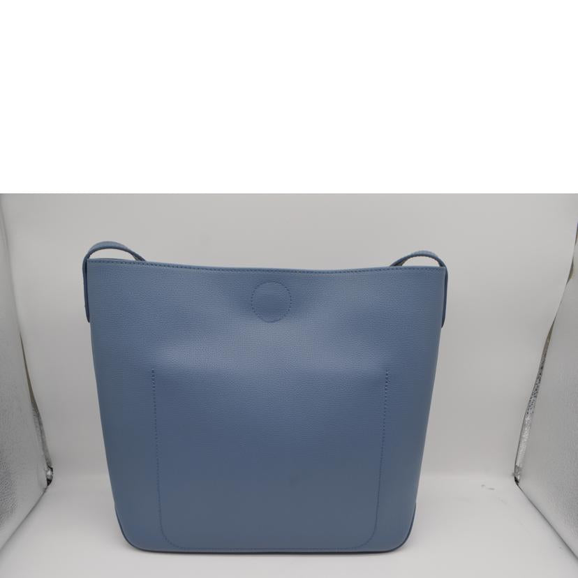 LONG CHAMP ロンシャン/ショップイットレザーワンショルダー/ブルー/1326 918//Aランク/89