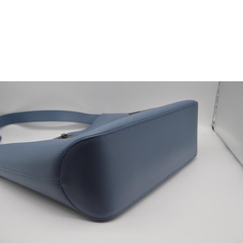 LONG CHAMP ロンシャン/ショップイットレザーワンショルダー/ブルー/1326 918//Aランク/89