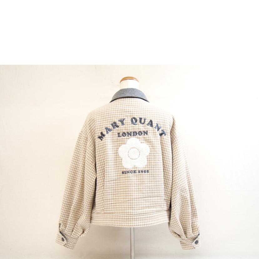 MARY QUANT/ラウンドロゴ クロップドブルゾン/224-553700-040-3//Aランク/71