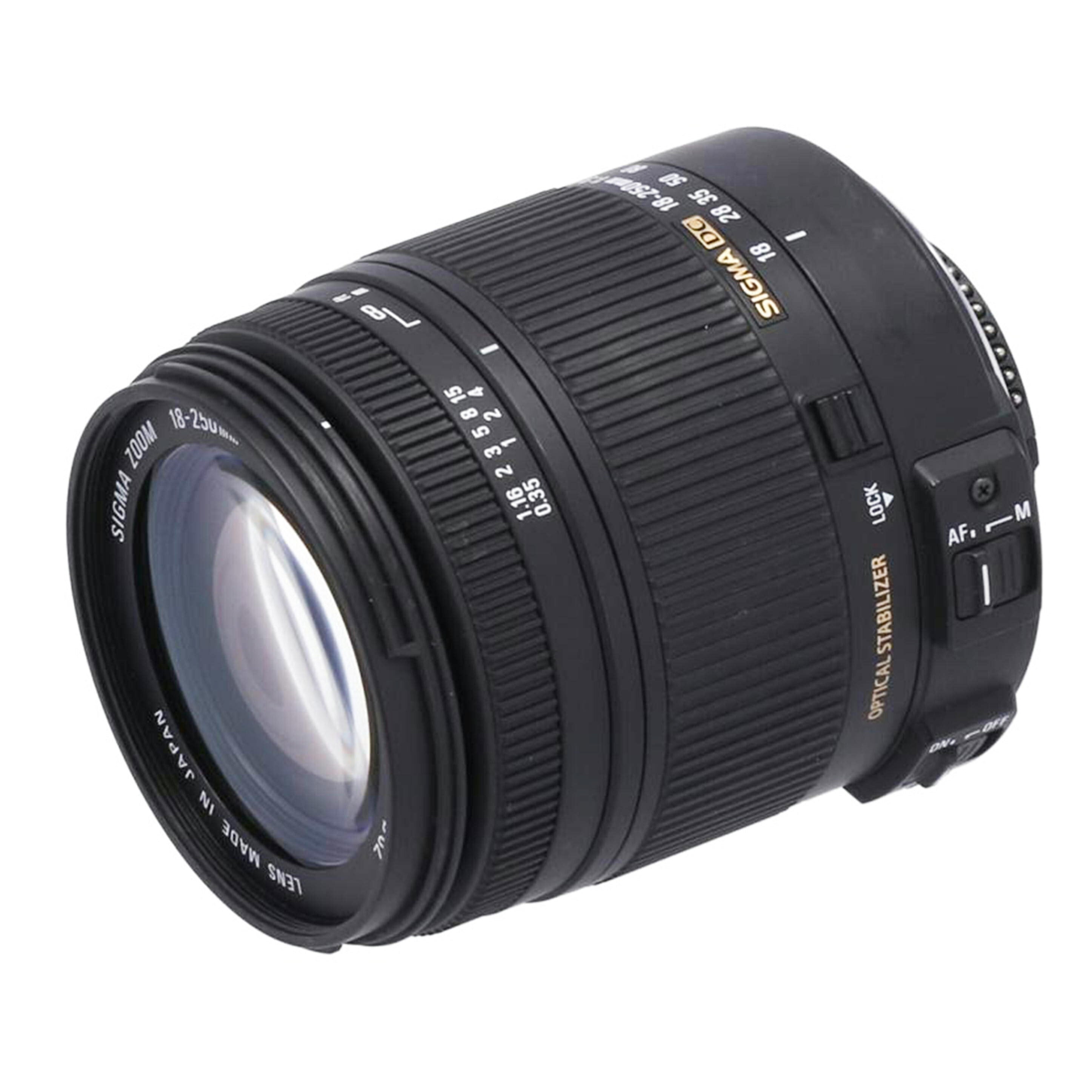 SIGMA Nikon シグマ /交換レンズ/18-250mm/18-250mm F3.5-6.3 DC OS HSM//13822980/Bランク/62