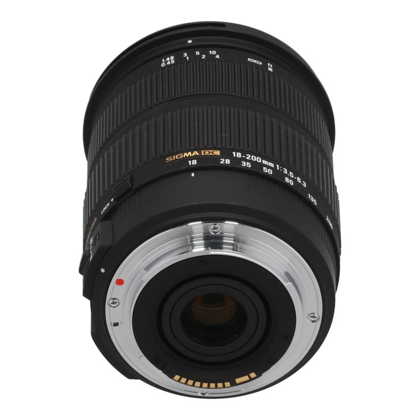 SIGMA Canon シグマ /交換レンズ/18-200mm/18-200mm F3.5-6.3 DC OS//11007928/ABランク/67